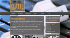 Desktop Screenshot of dominiqueklatte.de